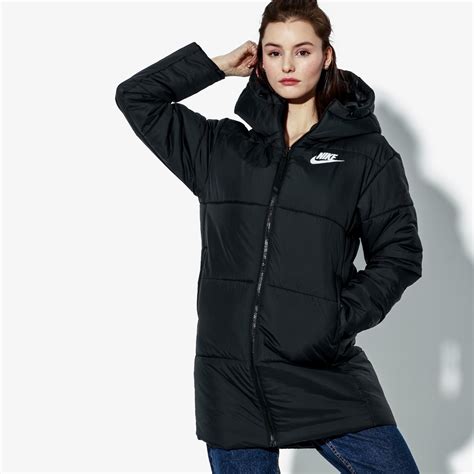 damen winterjacke nike schwary|Winterjacken & Wintermäntel .